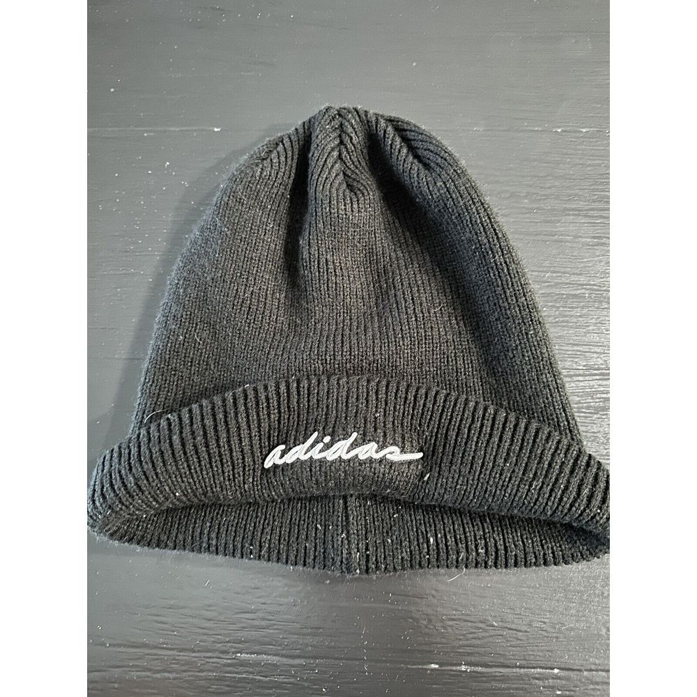 Unisex Adidas White‎ & Black Beanie One Size